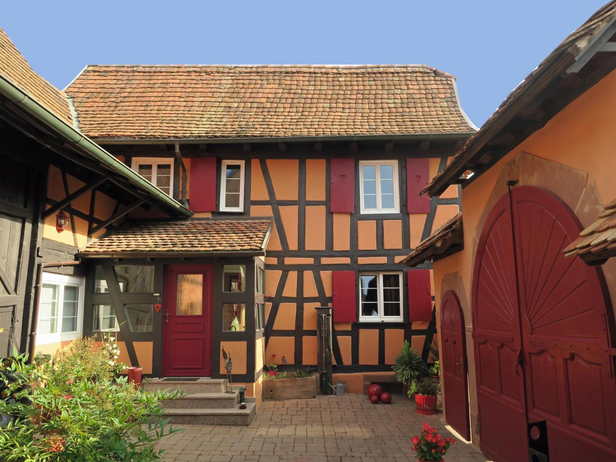 旺登海姆La Cour Des Amis住宿加早餐旅馆 外观 照片
