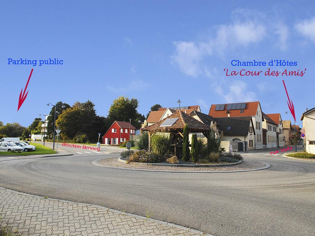 旺登海姆La Cour Des Amis住宿加早餐旅馆 外观 照片