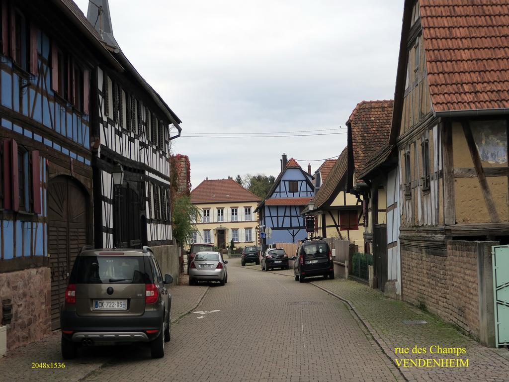 旺登海姆La Cour Des Amis住宿加早餐旅馆 外观 照片